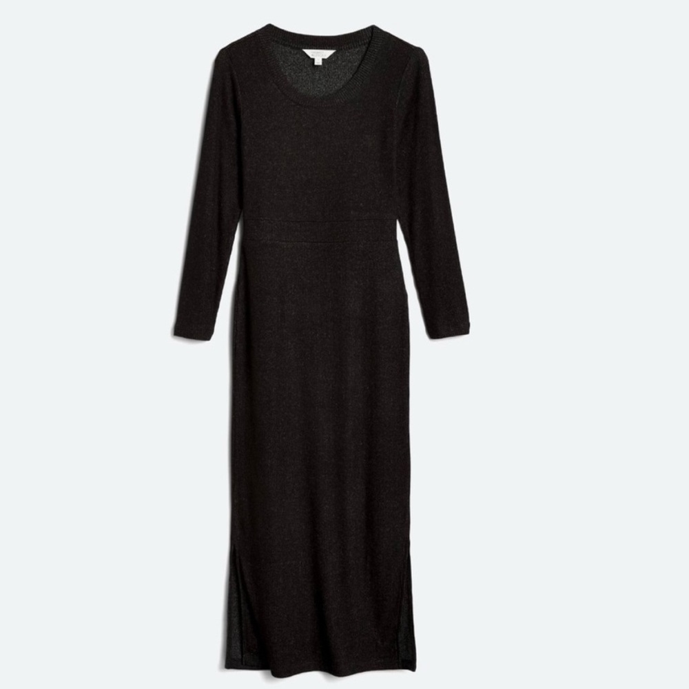 Market & Spruce Gemma Maxi Sweater Dress - 1X Dark Gray Brand NWT stitch fix